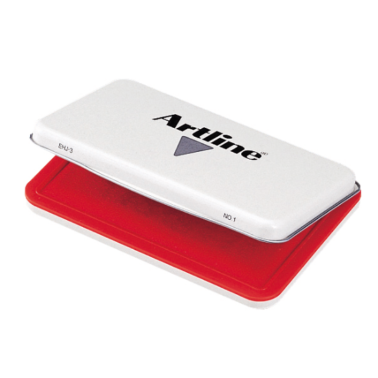 Artline Istampa Metal NO:1 Kırmızı EHJ-3 resmi