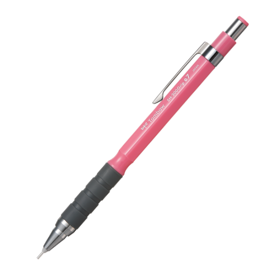 Tombow Versatil Kalem SH-300 Grip 0.7 MM Açık Pembe SH-GR81R7 (12 Adet) resmi