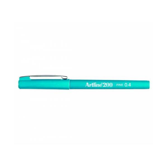 Artline Fineliner 0.4 MM Gök Mavisi EK-200N (12 Adet) resmi