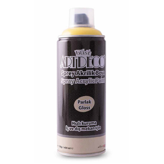 Artdeco Akrilik Sprey Boya 400 ML Açık Sarı Y-400-130 resmi