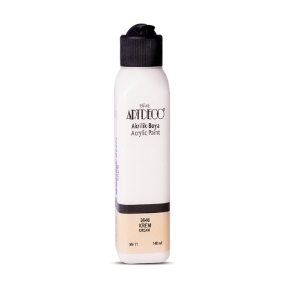 Artdeco Akrilik Boya 140 ML Krem 070R-3646 resmi