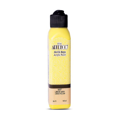 Artdeco Akrilik Boya 140 ML Limon Sarı 070R-3627 resmi