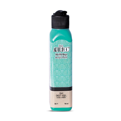 Artdeco Akrilik Boya 140 ML Oksit Yeşil 070R-3640 resmi