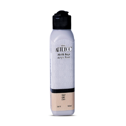 Artdeco Akrilik Boya 140 ML Gri 070R-3647 resmi