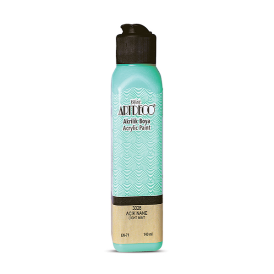 Artdeco Akrilik Boya 140 ML Açık Nane 070R-3028 resmi