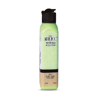 Artdeco Akrilik Boya 140 ML Elma Yeşili 070R-3673 resmi
