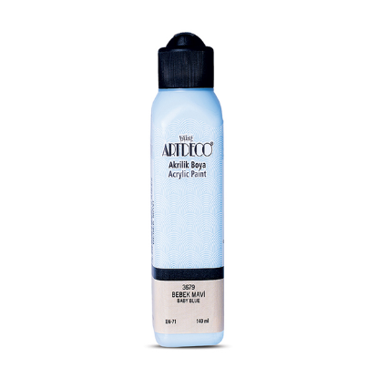 Artdeco Akrilik Boya 140 ML Bebek Mavi 070R-3679 resmi