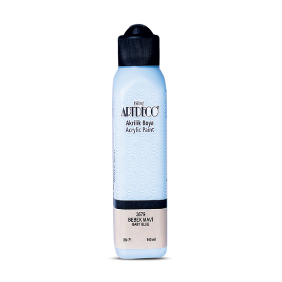 Artdeco Akrilik Boya 140 ML Bebek Mavi 070R-3679 resmi