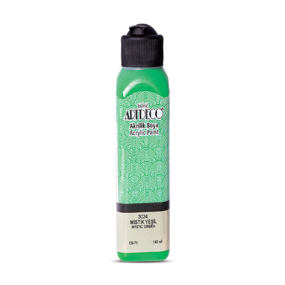 Artdeco Akrilik Boya 140 ML Mistik Yeşil 070R-3024 resmi
