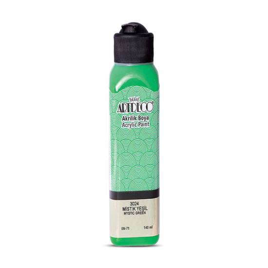 Artdeco Akrilik Boya 140 ML Mistik Yeşil 070R-3024 resmi