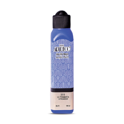 Artdeco Akrilik Boya 140 ML Ultramarin 070R-3013 resmi
