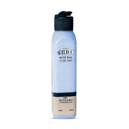 Artdeco Akrilik Boya 140 ML Ortanca Mavi 070R-3061 resmi