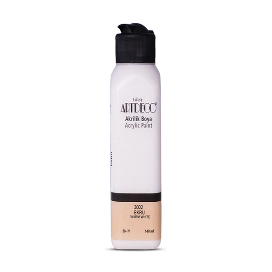 Artdeco Akrilik Boya 140 ML Ekru Y-070R-3002 resmi