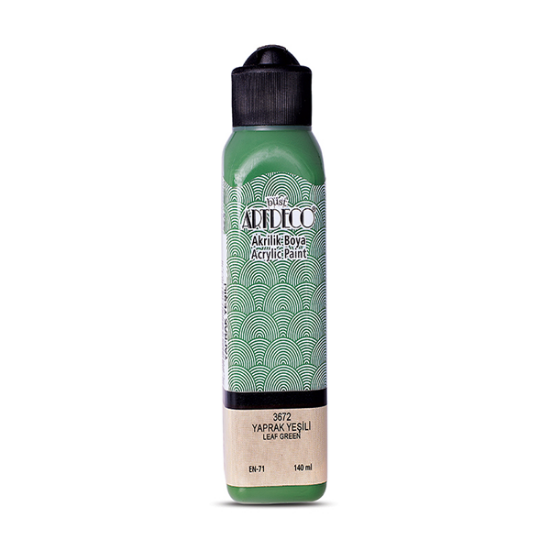 Artdeco Akrilik Boya 140 ML Yaprak Yeşili 070R-3672 resmi