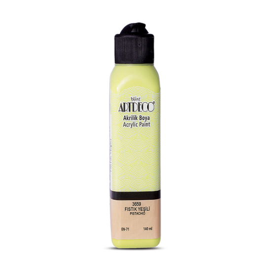 Artdeco Akrilik Boya 140 ML Fıstık Yeşili 070R-3659 resmi