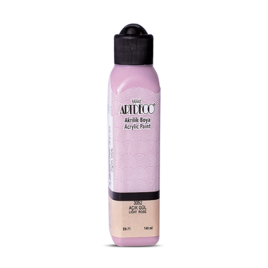 Artdeco Akrilik Boya 140 ML Açık Gül 070R-3052 resmi