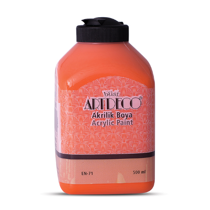 Artdeco Akrilik Boya 500 ML Turuncu 070L-3603 resmi