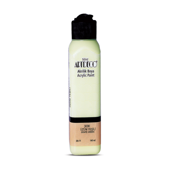 Artdeco Akrilik Boya 140 ML Üzüm Yeşili 070R-3036 resmi