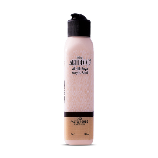 Artdeco Akrilik Boya 140 ML Pastel Pembe 070R-3006 resmi