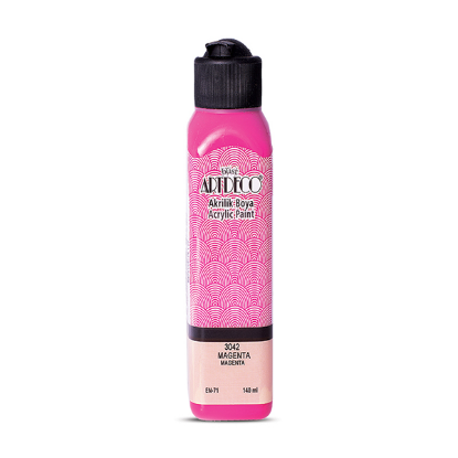 Artdeco Akrilik Boya 140 ML Magenta 070R-3042 resmi