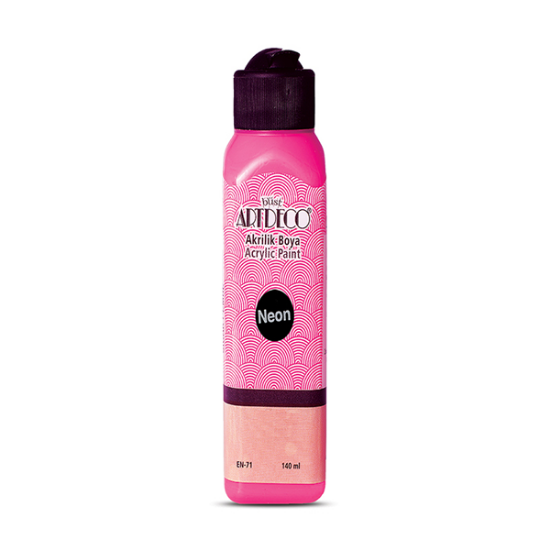 Artdeco Akrilik Boya 140 ML Fosforlu Pembe 070R-930 resmi
