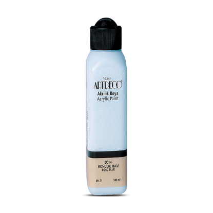Artdeco Akrilik Boya 140 ML Boncuk Mavi 070R-3014 resmi