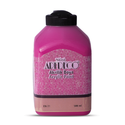 Artdeco Akrilik Boya 500 ML Fuşya 3653 resmi