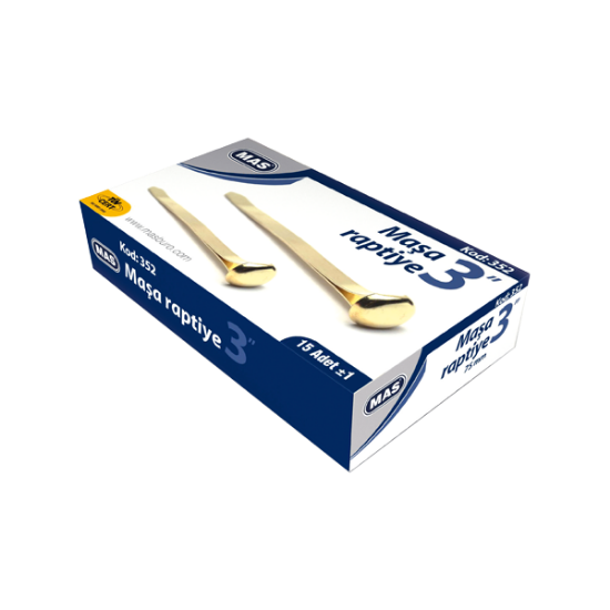 Mas Maşa Raptiye NO:15 75 MM 352 (24 Adet) resmi