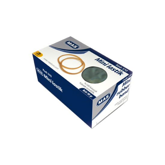 Mas Ambalaj Lastik Kutu Mini %100 Kauçuk 50 GR 370 resmi