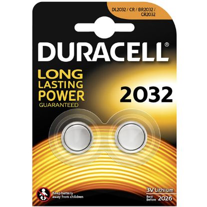 Duracell Lityum Düğme Pil 3 V 2 Lİ 2032 resmi