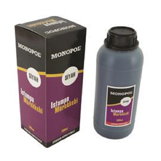 Monopol Istampa Mürekkebi 30 ML Siyah 1120 (12 Adet) resmi