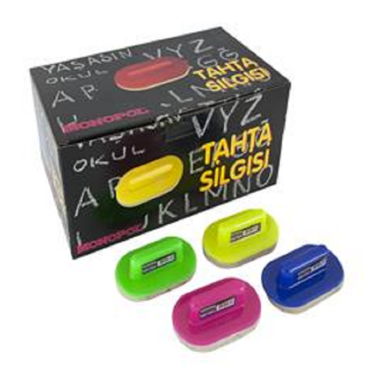 Monopol Yazı Tahtası Silgisi Plastik Saplı 1402 (36 Adet) resmi