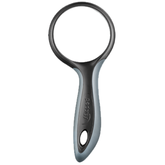 Maped Büyüteç Ergologıc x3 50 MM Gri 039100 resmi