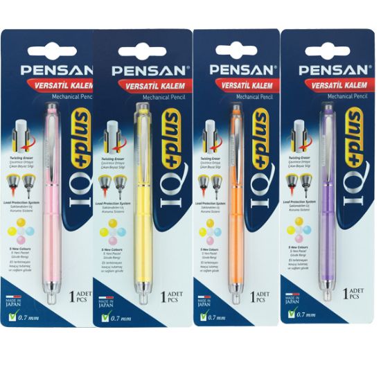 Pensan Versatil Kalem IQ Plus 0.7 MM Tekli Blister 21130/7 resmi