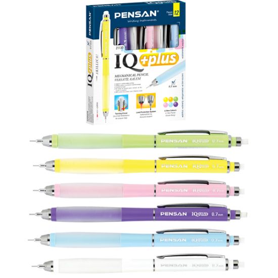 Pensan Versatil Kalem IQ Plus 0.5 MM 5 Renk 21130 (12 Adet) resmi
