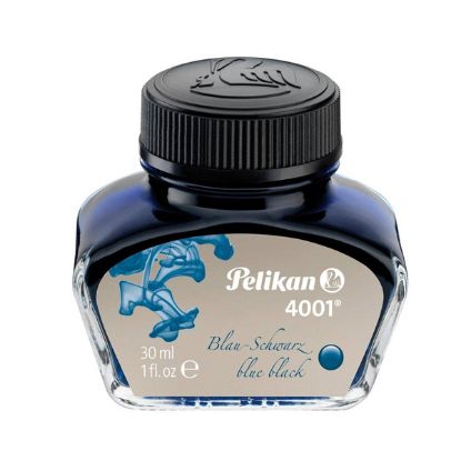 Pelikan Dolma Kalem Mürekkebi 30 ML Mavi-Siyah 4001 resmi