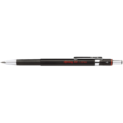 Rotring Versatil Kalem 300 2 MM Siyah 1904729 (10 Adet) resmi