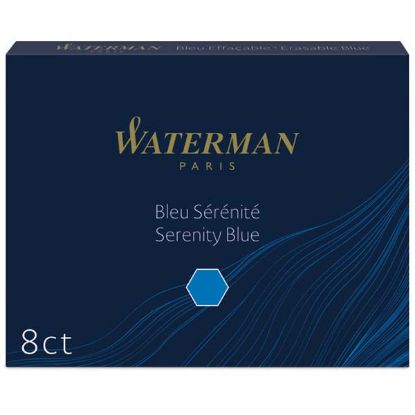 Waterman Dolma Kalem Kartuşu 8 Lİ Mavi S0110860 resmi