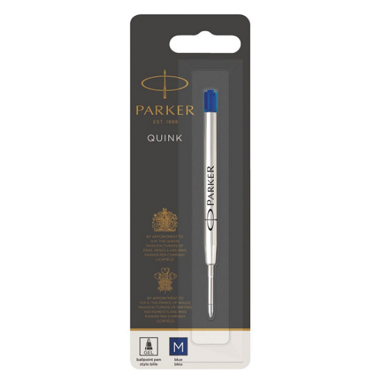 Parker Tükenmez Kalem Yedeği Jel M Uç Mavi 1950346 resmi