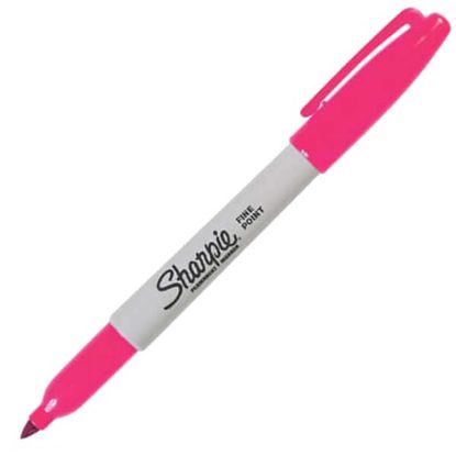 Sharpie Markör Permanent Fine Yuvarlak Uçlu Pembe 1785161 (12 Adet) resmi