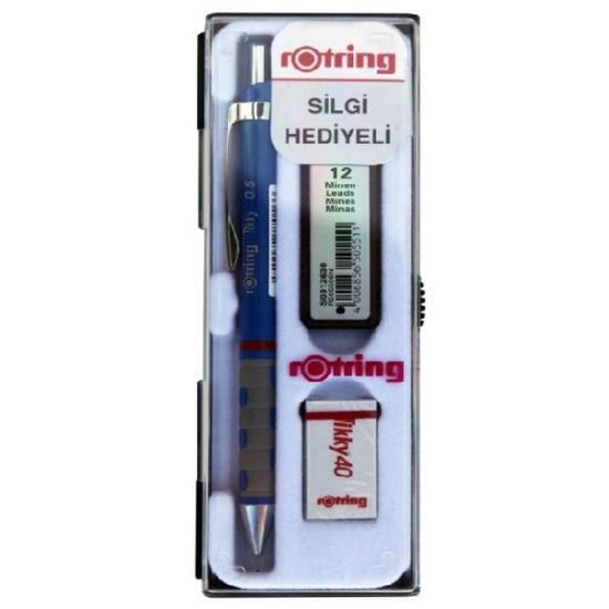 Rotring Okul Seti Versatil+Min Silgi Hediyeli 0.5 MM Bordo RO-KK07-05 resmi