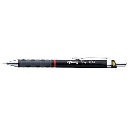 Rotring Versatil Kalem Tikky RD 0.3 MM Siyah 1904694 (12 Adet) resmi