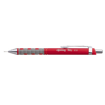 Rotring Versatil Kalem Tikky RD 0.5 MM Kırmızı 1904699 (12 Adet) resmi