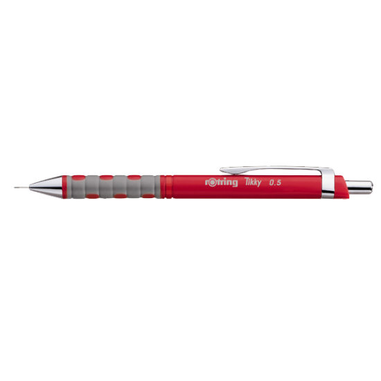 Rotring Versatil Kalem Tikky RD 0.5 MM Kırmızı 1904699 (12 Adet) resmi