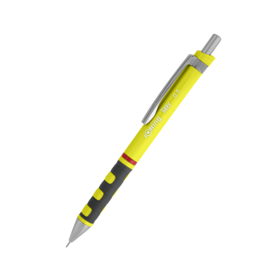Rotring Versatil Kalem Tikky 0.5 MM Neon Sarı 2007251 (12 Adet) resmi
