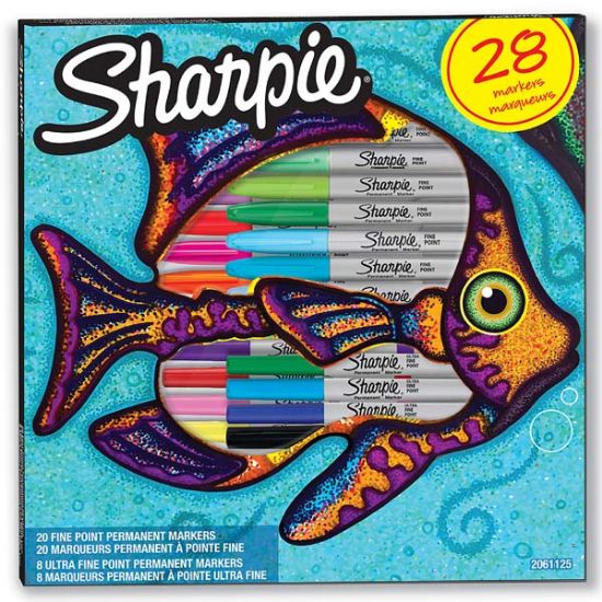 Sharpie Markör Permanent Fine 28 Li Balık 2061125 resmi