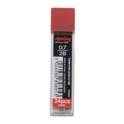 Rotring Min Super Polymer 2B 0.7 MM 2089895 (12 Adet) resmi