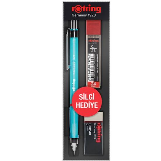 Rotring Okul Seti Visuclick+ Min Silgi 0.5 mm Mavi RO-VK05-MAVI resmi