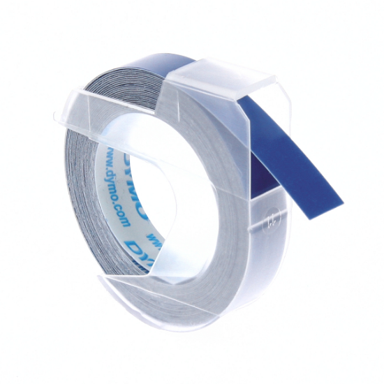 Dymo Kabartma Şerit 9MMx3M Mavi S0898140 (1 Adet) resmi