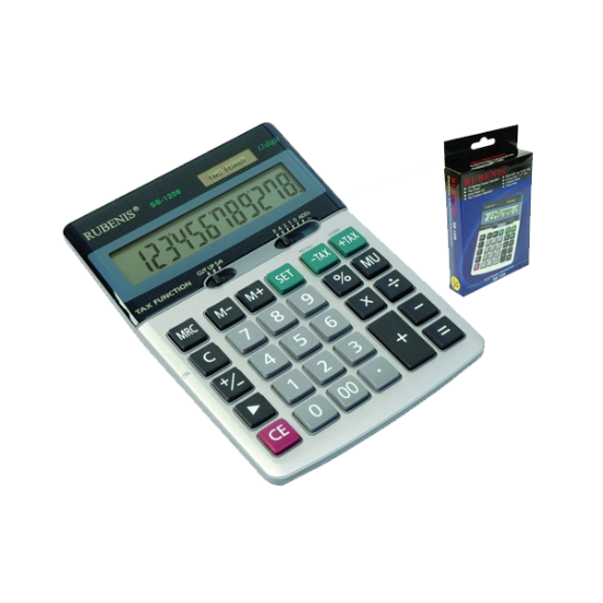 Rubenis Hesap Makinesi Masa Üstü 12 Hane SB-1208 resmi
